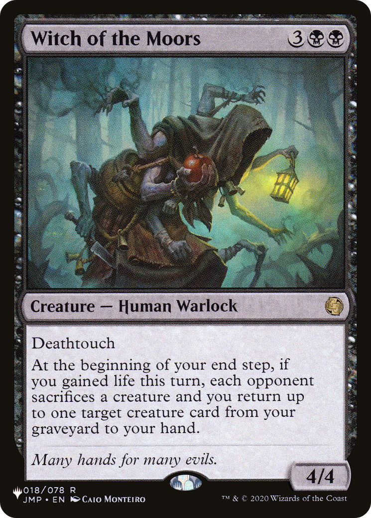 Witch of the Moors (PLIST-531) - The List - Premium MTG Single from Wizards of the Coast - Just $0.32! Shop now at Game Crave Tournament Store