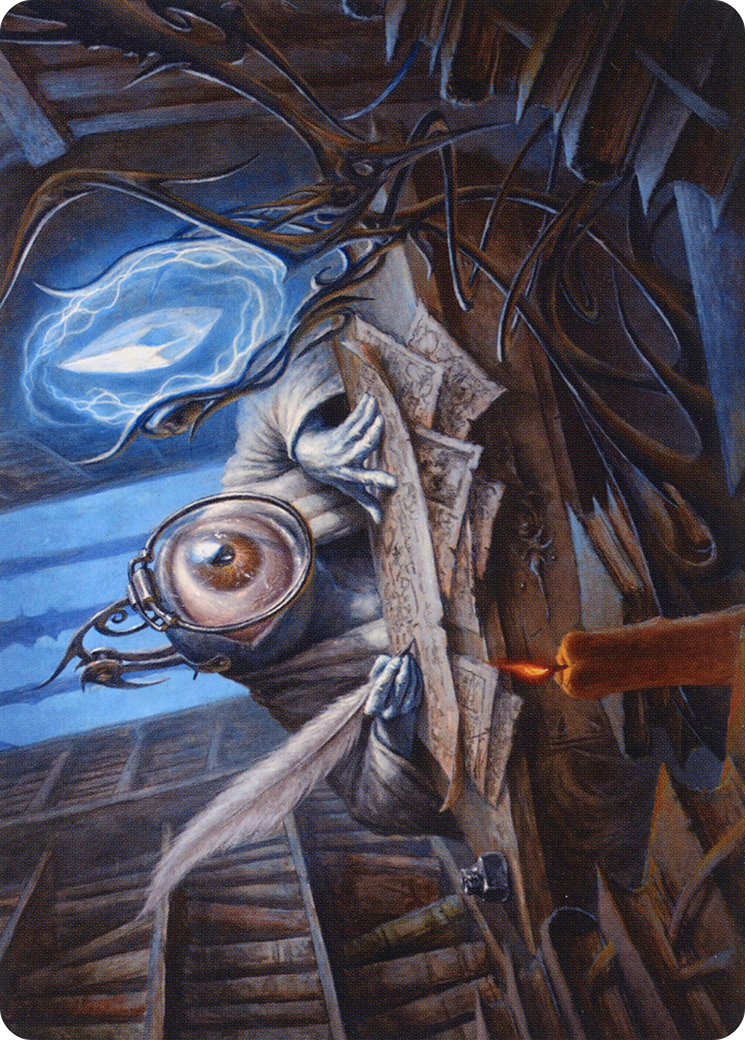 Unblinking Observer // Unblinking Observer (AMID-031) - Midnight Hunt Art Series (Borderless) - Premium MTG Single from Wizards of the Coast - Just $0! Shop now at Game Crave Tournament Store