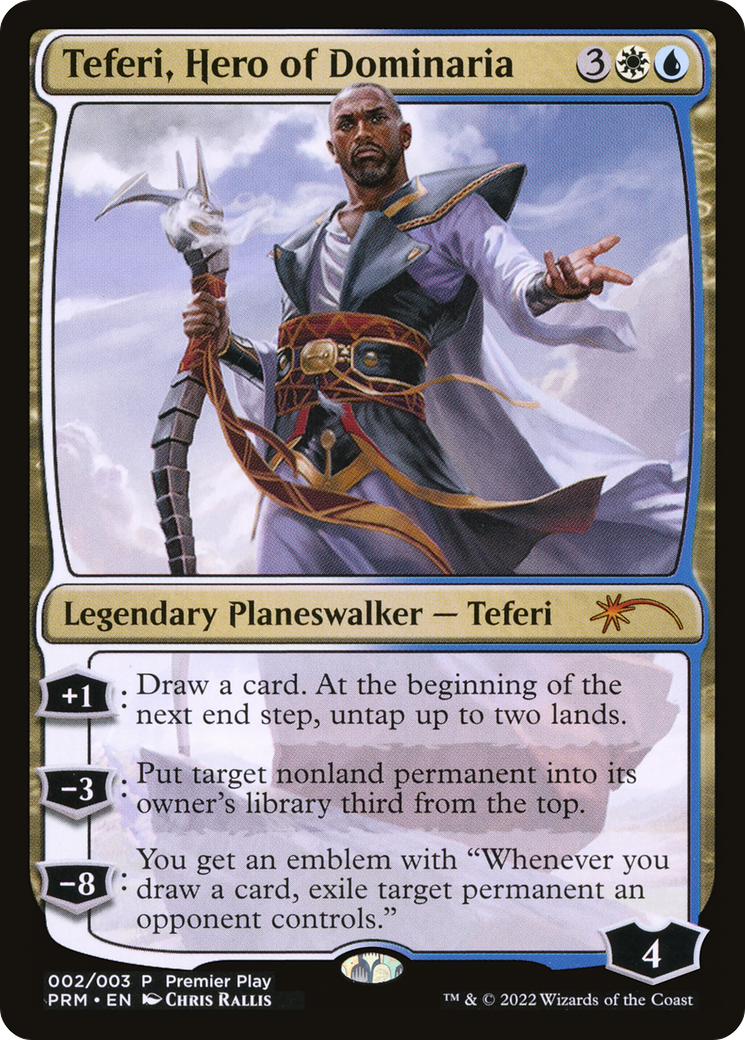 Teferi, Hero of Dominaria (PPRO-2022-2) - Pro Tour Promos - Premium MTG Single from Wizards of the Coast - Just $8.66! Shop now at Game Crave Tournament Store
