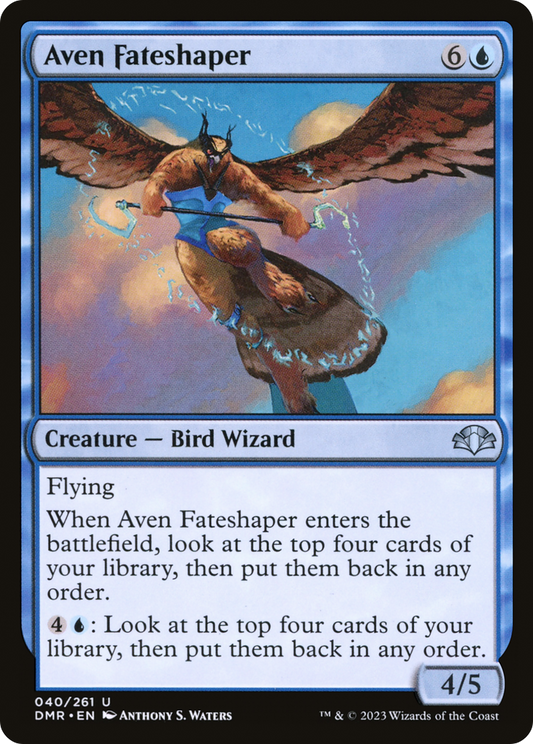 Aven Fateshaper (DMR-040) - Dominaria Remastered Foil - Premium MTG Single from Wizards of the Coast - Just $0.08! Shop now at Game Crave Tournament Store