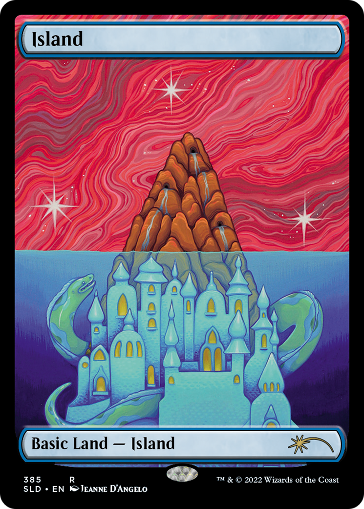 Island (SLD-385) - Secret Lair Drop - Premium MTG Single from Wizards of the Coast - Just $0.98! Shop now at Game Crave Tournament Store