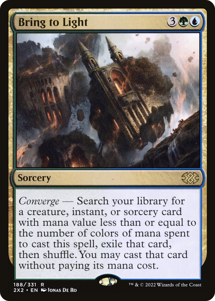 Bring to Light (2X2-188) - Double Masters 2022 - Premium MTG Single from Wizards of the Coast - Just $0.12! Shop now at Game Crave Tournament Store