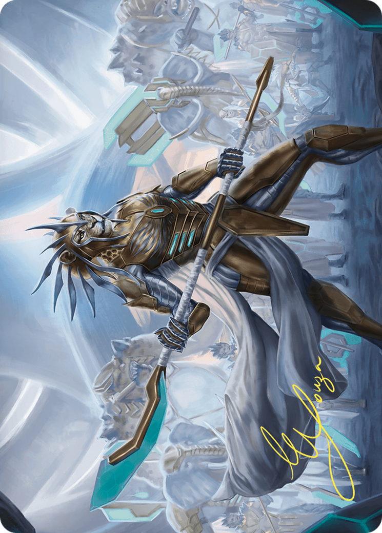Kemba, Kha Regent // Kemba, Kha Regent (ACMM-002) - Commander Masters Art Series (Borderless) Foil - Premium MTG Single from Wizards of the Coast - Just $0! Shop now at Game Crave Tournament Store