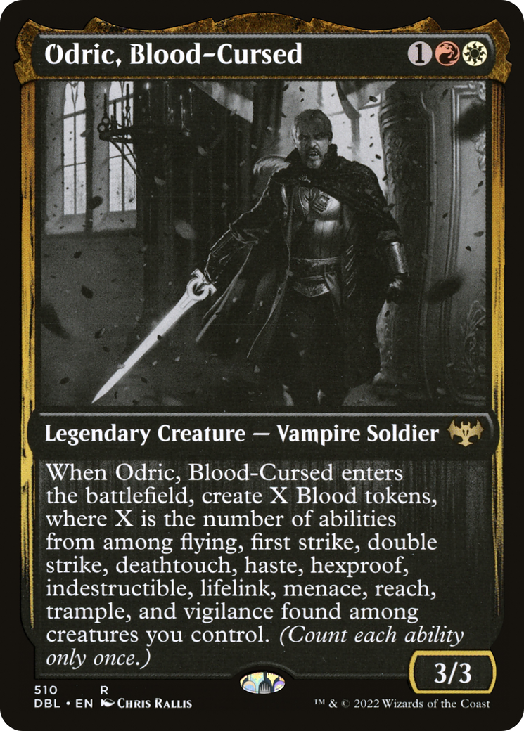 Odric, Blood-Cursed (DBL-510) - Innistrad: Double Feature - Premium MTG Single from Wizards of the Coast - Just $0.08! Shop now at Game Crave Tournament Store