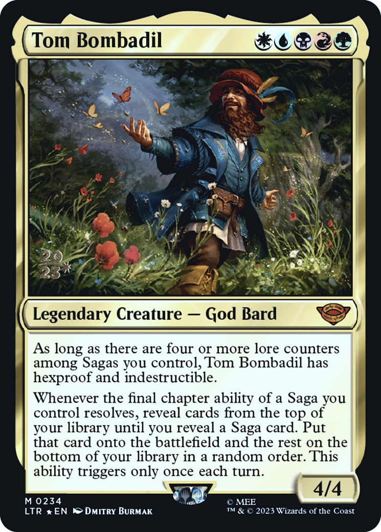 Tom Bombadil (PLTR-234S) - Tales of Middle-earth Promos Foil - Premium MTG Single from Wizards of the Coast - Just $3.96! Shop now at Game Crave Tournament Store