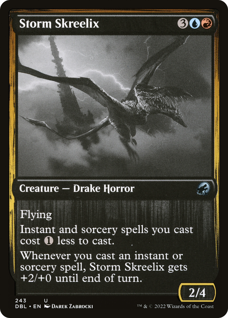 Storm Skreelix (DBL-243) - Innistrad: Double Feature - Premium MTG Single from Wizards of the Coast - Just $0.25! Shop now at Game Crave Tournament Store
