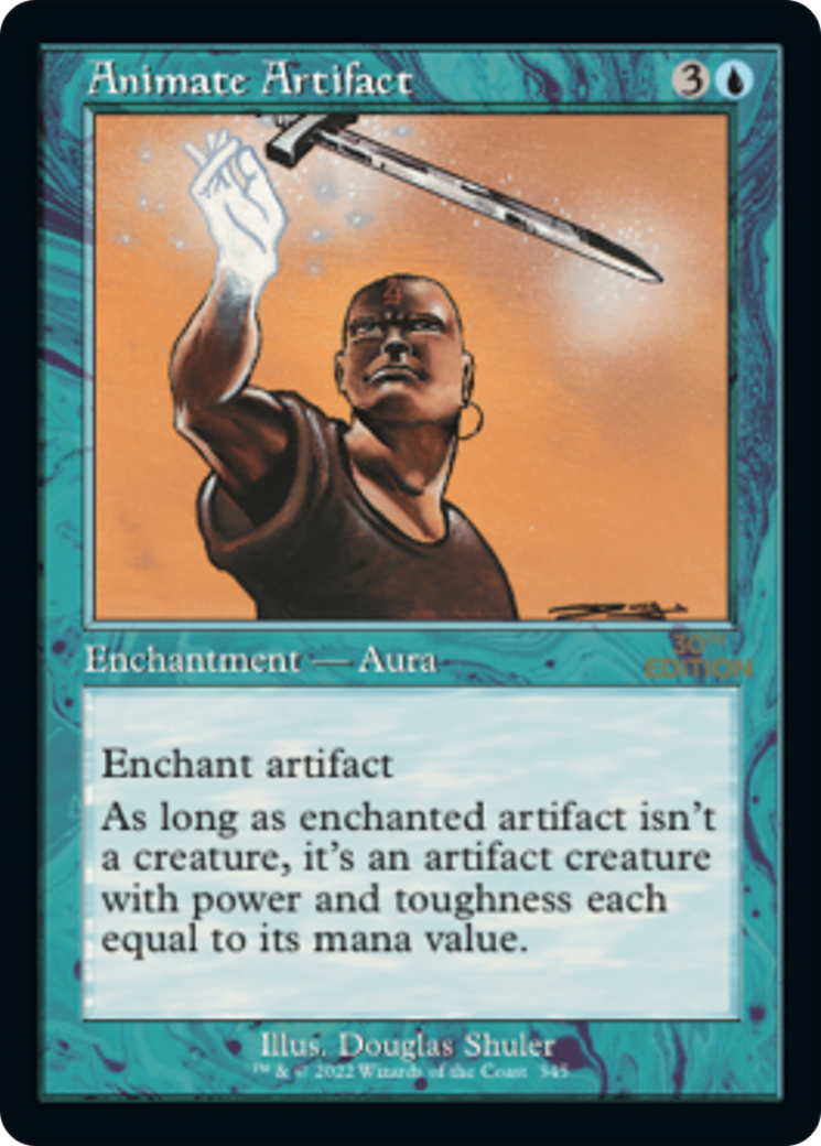 Animate Artifact (30A-345) - 30th Anniversary Edition - Premium MTG Single from Wizards of the Coast - Just $24! Shop now at Game Crave Tournament Store