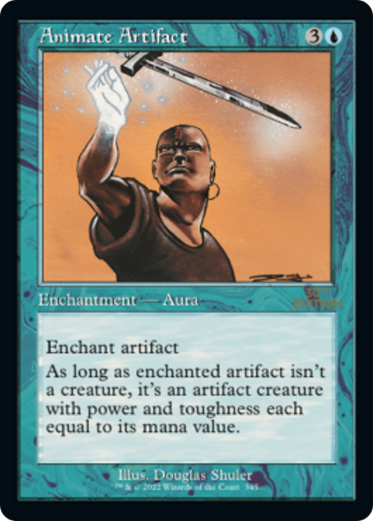 Animate Artifact (30A-345) - 30th Anniversary Edition - Premium MTG Single from Wizards of the Coast - Just $24! Shop now at Game Crave Tournament Store