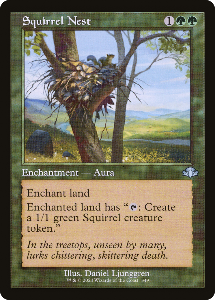 Squirrel Nest (DMR-349) - Dominaria Remastered - Premium MTG Single from Wizards of the Coast - Just $0.08! Shop now at Game Crave Tournament Store