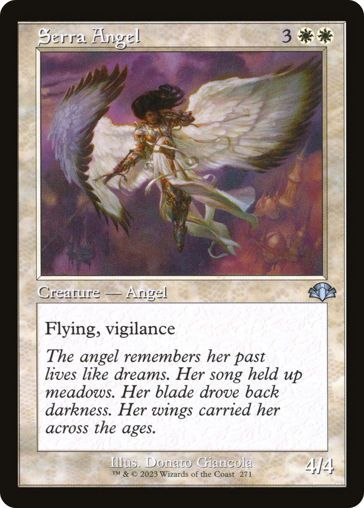 Serra Angel (DMR-271) - Dominaria Remastered - Premium MTG Single from Wizards of the Coast - Just $0.08! Shop now at Game Crave Tournament Store