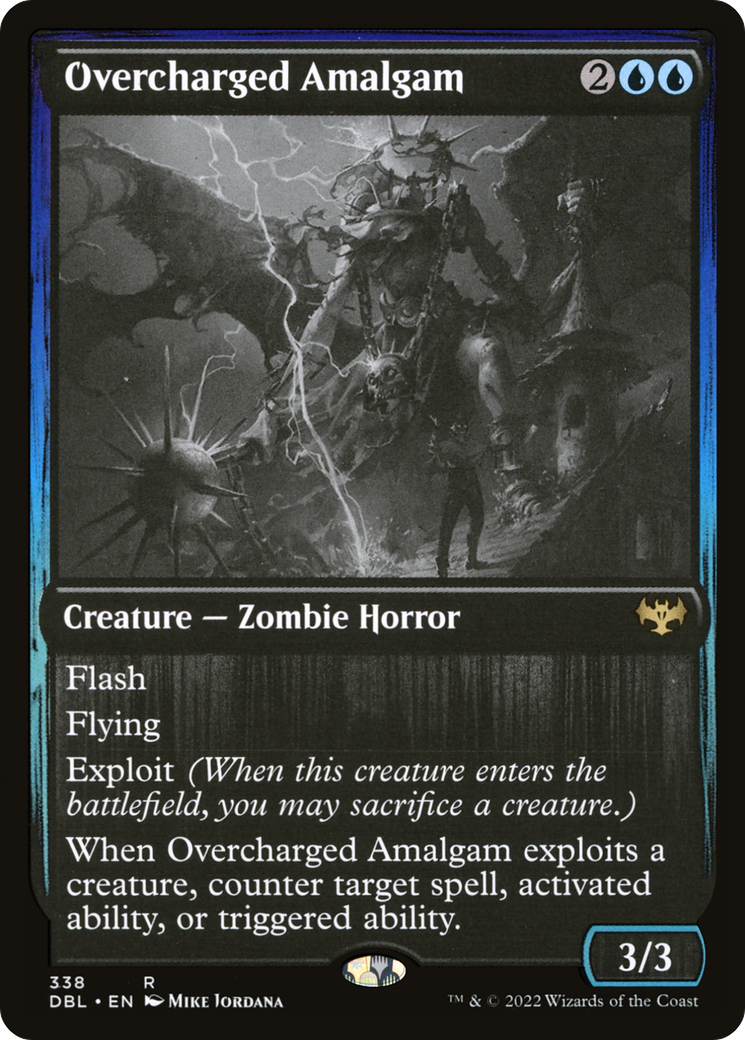 Overcharged Amalgam (DBL-338) - Innistrad: Double Feature Foil - Premium MTG Single from Wizards of the Coast - Just $1.58! Shop now at Game Crave Tournament Store