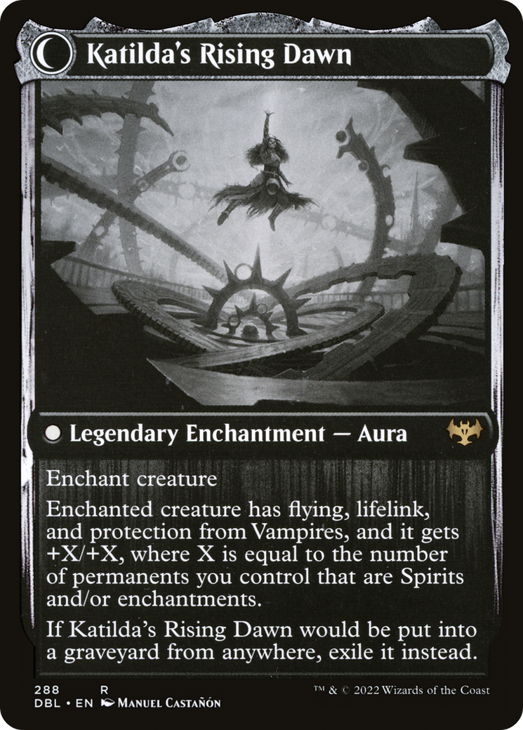 Katilda, Dawnhart Martyr // Katilda's Rising Dawn (DBL-288) - Innistrad: Double Feature: (Double Faced Transform) - Premium MTG Single from Wizards of the Coast - Just $0.32! Shop now at Game Crave Tournament Store
