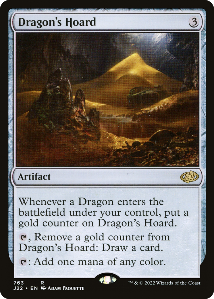 Dragon's Hoard (J22-763) - Jumpstart 2022 - Premium MTG Single from Wizards of the Coast - Just $1.98! Shop now at Game Crave Tournament Store