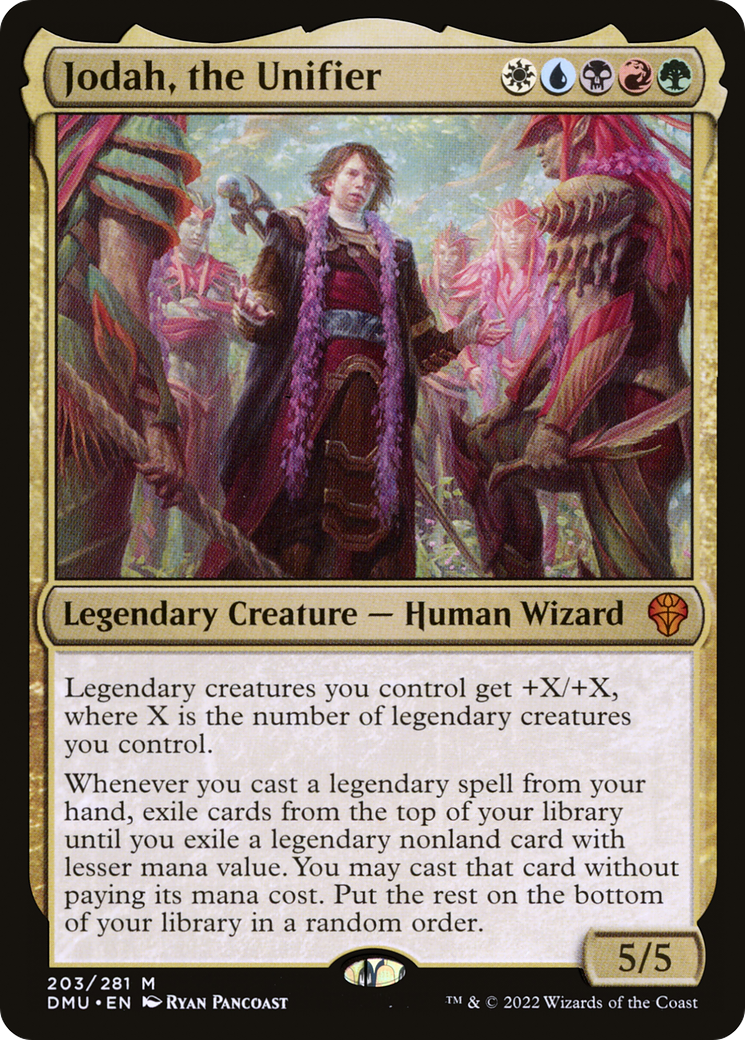 Jodah, the Unifier (DMU-203) - Dominaria United Foil - Premium MTG Single from Wizards of the Coast - Just $2.94! Shop now at Game Crave Tournament Store