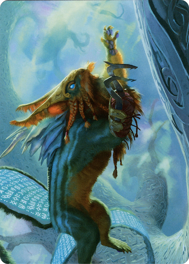 Toski, Bearer of Secrets // Toski, Bearer of Secrets (AKHM-052) - Kaldheim Art Series (Borderless) Foil - Premium MTG Single from Wizards of the Coast - Just $0! Shop now at Game Crave Tournament Store