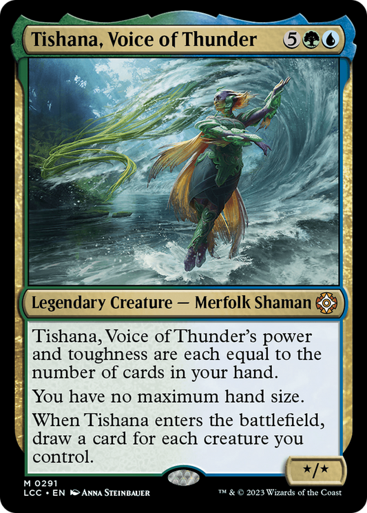 Tishana, Voice of Thunder (LCC-291) - The Lost Caverns of Ixalan Commander - Premium MTG Single from Wizards of the Coast - Just $0.08! Shop now at Game Crave Tournament Store