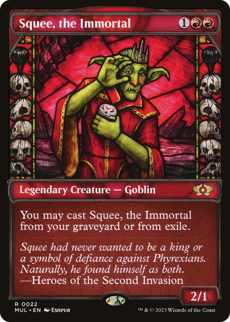Squee, the Immortal (MUL-022) - Multiverse Legends: (Showcase) - Premium MTG Single from Wizards of the Coast - Just $0.36! Shop now at Game Crave Tournament Store