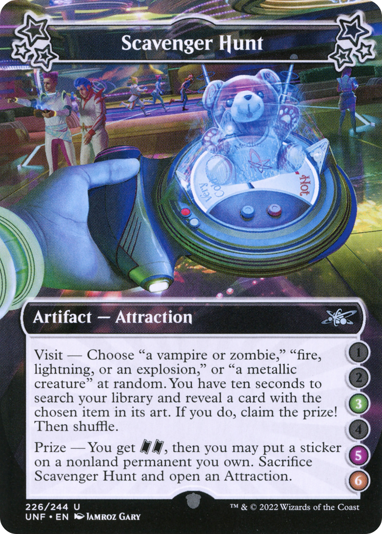 Scavenger Hunt (UNF-226E) - Unfinity - Premium MTG Single from Wizards of the Coast - Just $0.25! Shop now at Game Crave Tournament Store