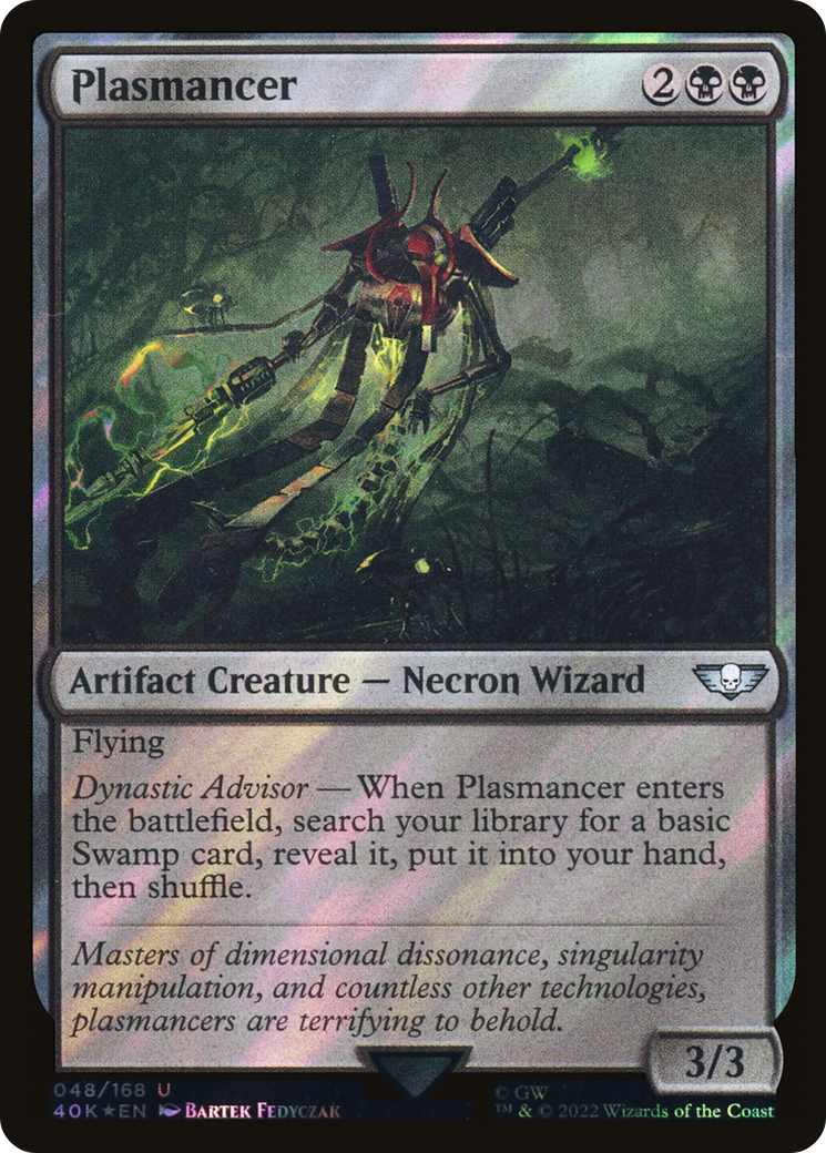 Plasmancer (40K-48★) - Warhammer 40,000 Commander Foil - Premium MTG Single from Wizards of the Coast - Just $0.32! Shop now at Game Crave Tournament Store