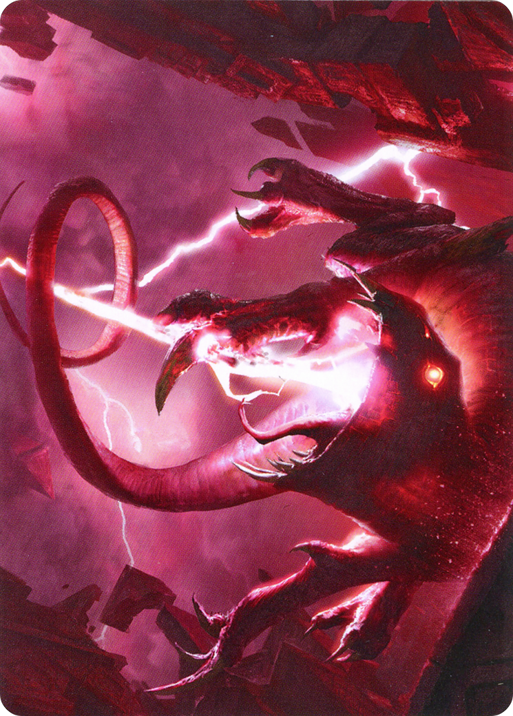 Thundering Rebuke // Thundering Rebuke (AZNR-068) - Zendikar Rising Art Series (Borderless) Foil - Premium MTG Single from Wizards of the Coast - Just $0! Shop now at Game Crave Tournament Store