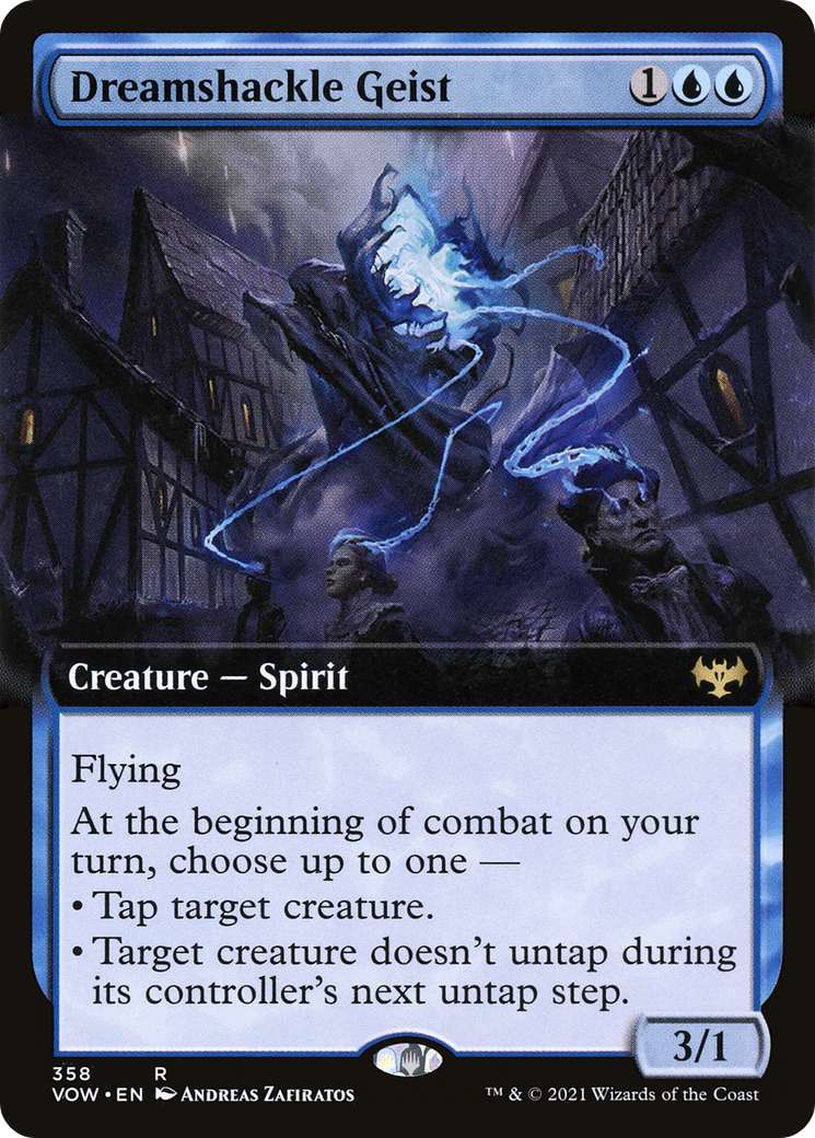Dreamshackle Geist (VOW-358) - Innistrad: Crimson Vow: (Extended Art) - Premium MTG Single from Wizards of the Coast - Just $0.27! Shop now at Game Crave Tournament Store