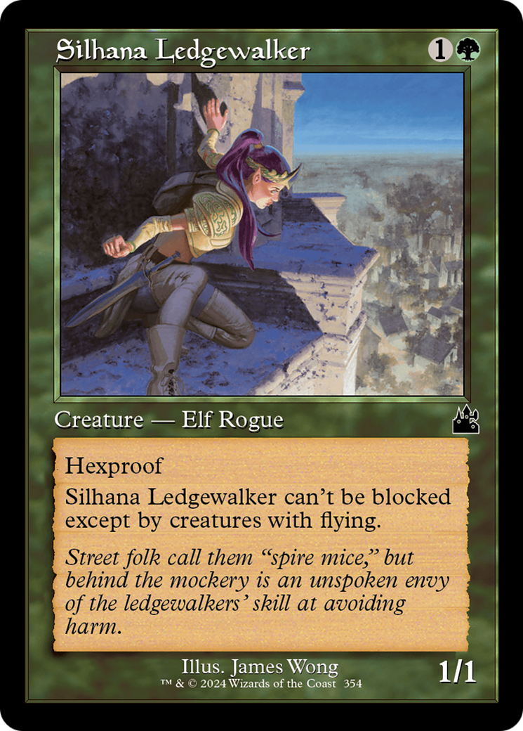 Silhana Ledgewalker (RVR-354) - Ravnica Remastered Foil - Premium MTG Single from Wizards of the Coast - Just $0.25! Shop now at Game Crave Tournament Store