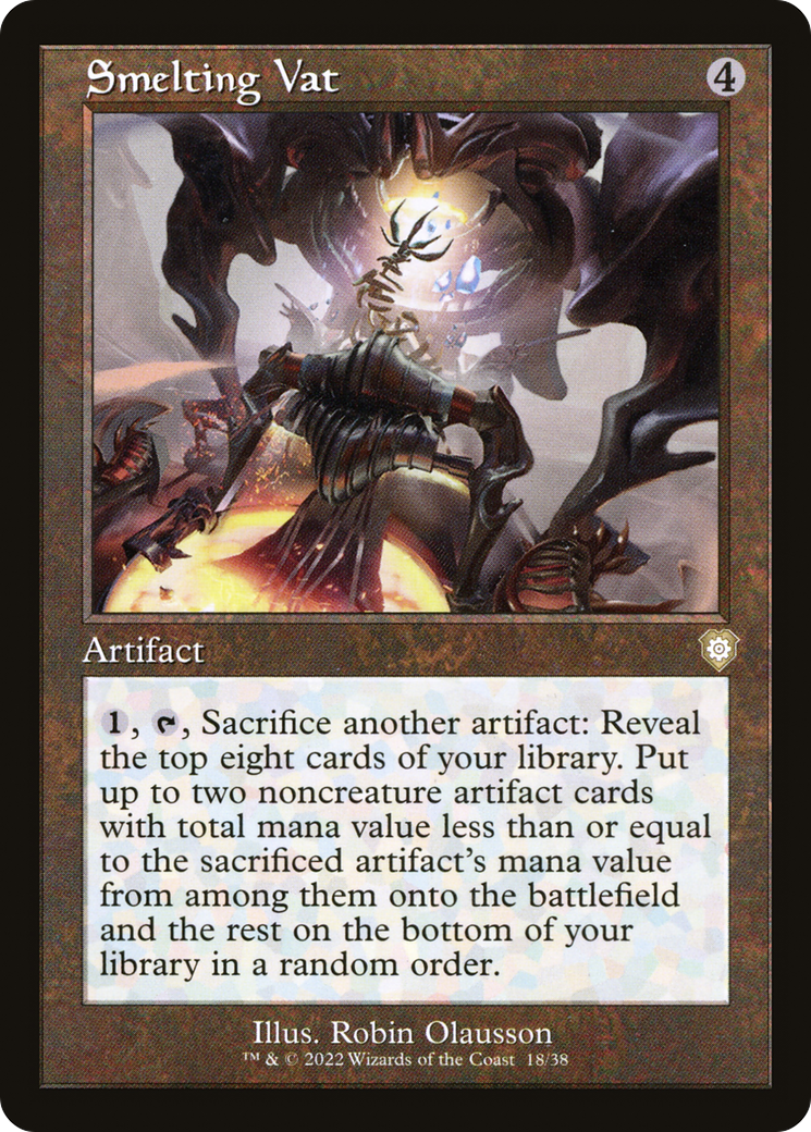 Smelting Vat (BRC-018) - The Brothers' War Commander - Premium MTG Single from Wizards of the Coast - Just $0.08! Shop now at Game Crave Tournament Store