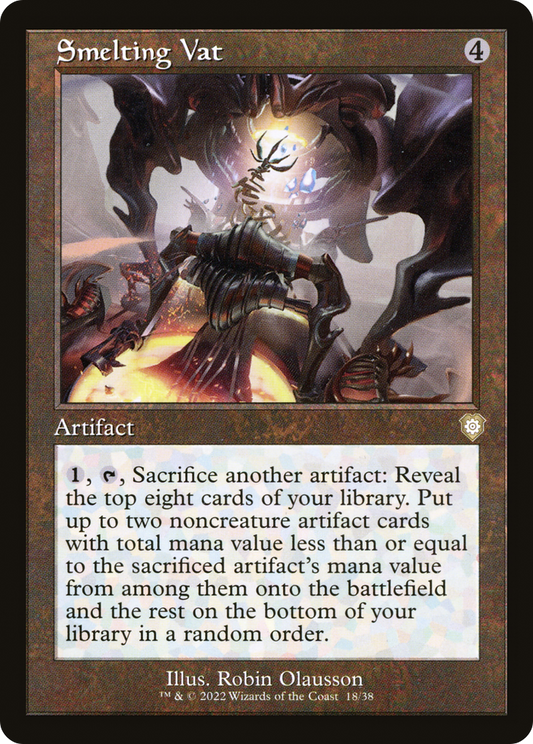 Smelting Vat (BRC-018) - The Brothers' War Commander - Premium MTG Single from Wizards of the Coast - Just $0.08! Shop now at Game Crave Tournament Store