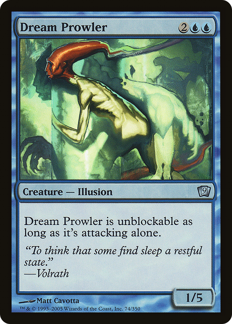 Dream Prowler (9ED-74★) - Ninth Edition Foil - Premium MTG Single from Wizards of the Coast - Just $0.54! Shop now at Game Crave Tournament Store