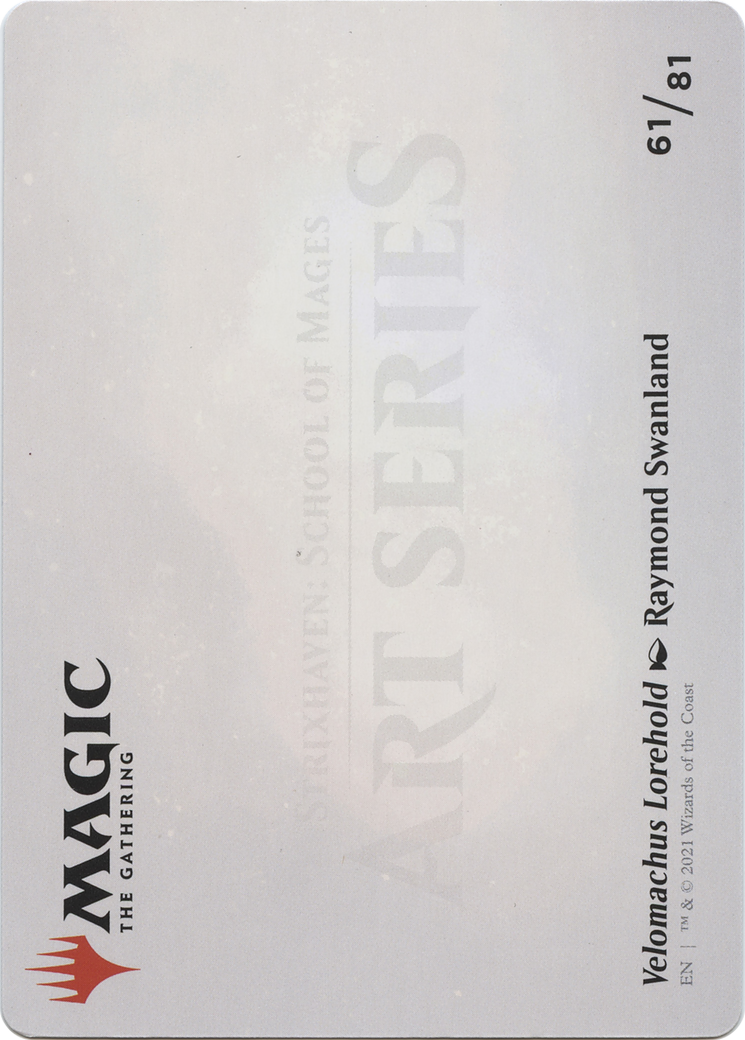 Velomachus Lorehold // Velomachus Lorehold (ASTX-061) - Strixhaven Art Series (Borderless) - Premium MTG Single from Wizards of the Coast - Just $0! Shop now at Game Crave Tournament Store