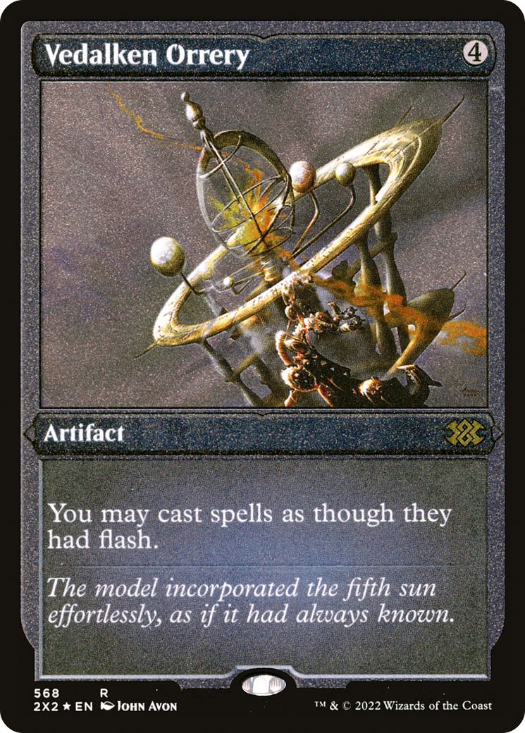 Vedalken Orrery (2X2-568) - Double Masters 2022 Etched Foil - Premium MTG Single from Wizards of the Coast - Just $8.71! Shop now at Game Crave Tournament Store