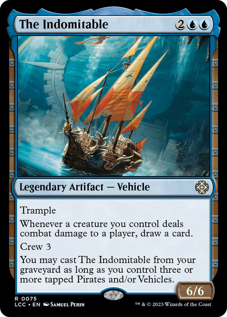 The Indomitable (LCC-075) - The Lost Caverns of Ixalan Commander - Premium MTG Single from Wizards of the Coast - Just $0.08! Shop now at Game Crave Tournament Store