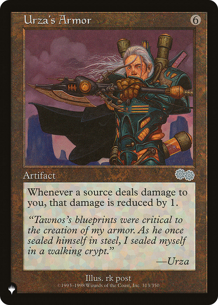 Urza's Armor (PLIST-957) - The List - Premium MTG Single from Wizards of the Coast - Just $0.08! Shop now at Game Crave Tournament Store