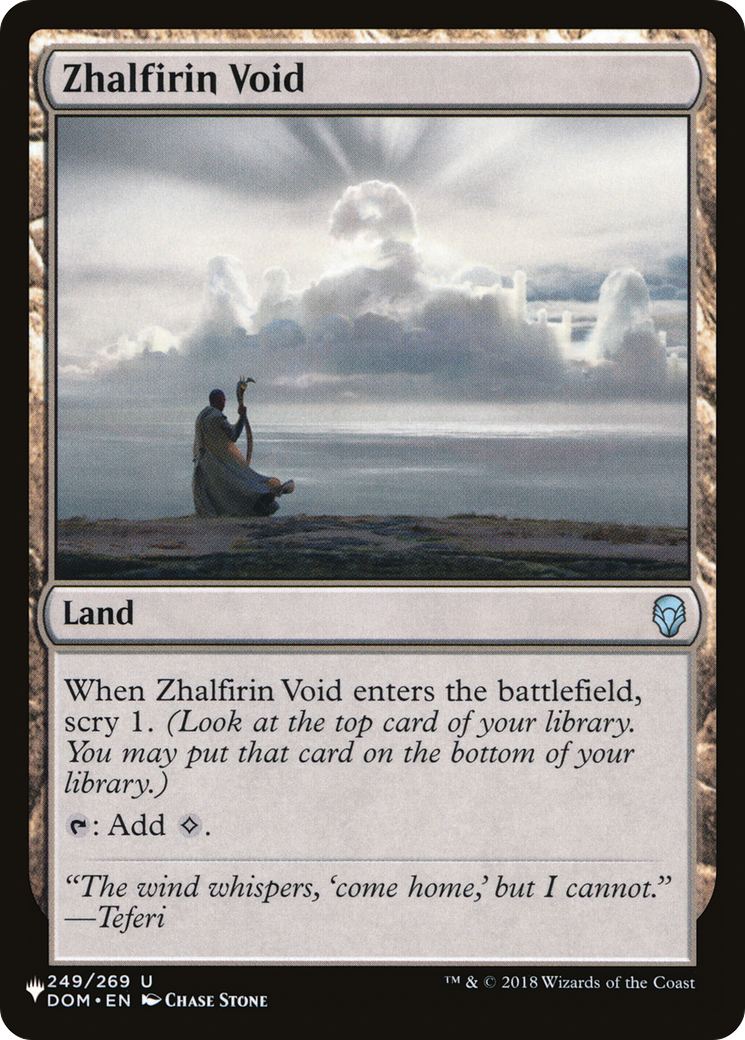 Zhalfirin Void (PLIST-1089) - The List - Premium MTG Single from Wizards of the Coast - Just $0.09! Shop now at Game Crave Tournament Store