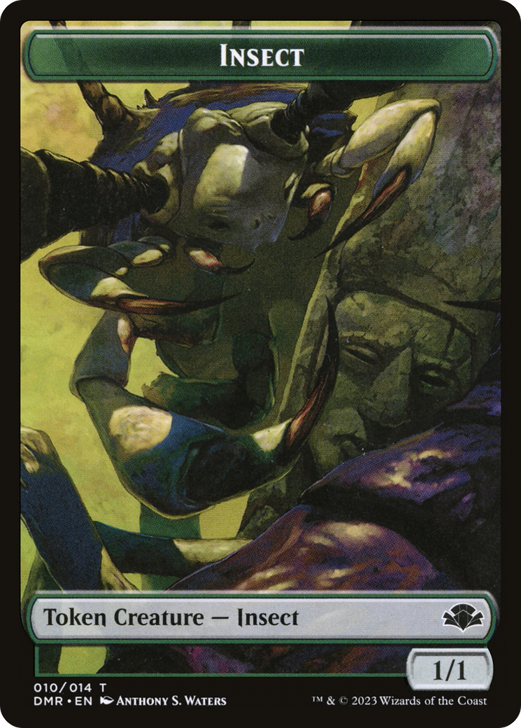 Insect (TDMR-010) - Dominaria Remastered Tokens - Premium MTG Single from Wizards of the Coast - Just $0! Shop now at Game Crave Tournament Store