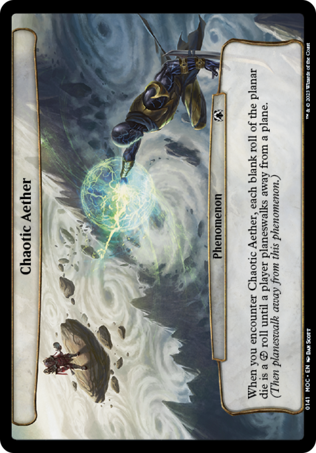 Chaotic Aether (MOC-141) - March of the Machine Commander - Premium MTG Single from Wizards of the Coast - Just $0.09! Shop now at Game Crave Tournament Store