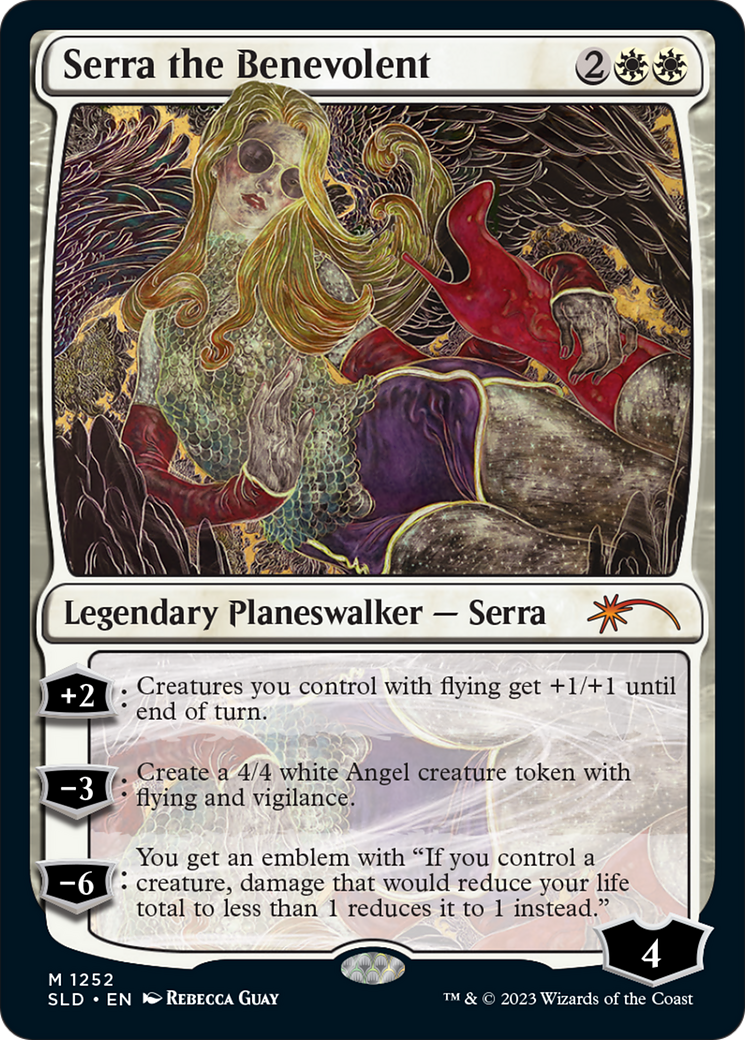 Serra the Benevolent (SLD-1252) - Secret Lair Drop Foil - Premium MTG Single from Wizards of the Coast - Just $2.28! Shop now at Game Crave Tournament Store