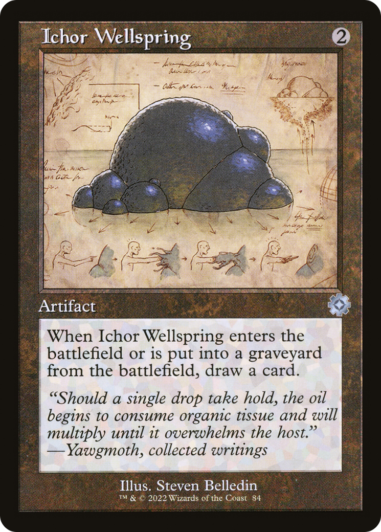 Ichor Wellspring (BRR-084) - The Brothers' War Retro Artifacts Foil - Premium MTG Single from Wizards of the Coast - Just $0.25! Shop now at Game Crave Tournament Store