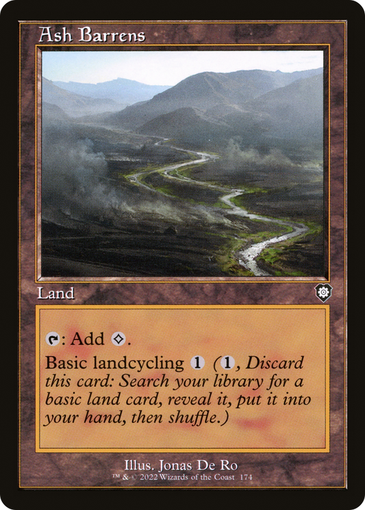 Ash Barrens (BRC-174) - The Brothers' War Commander - Premium MTG Single from Wizards of the Coast - Just $0.08! Shop now at Game Crave Tournament Store