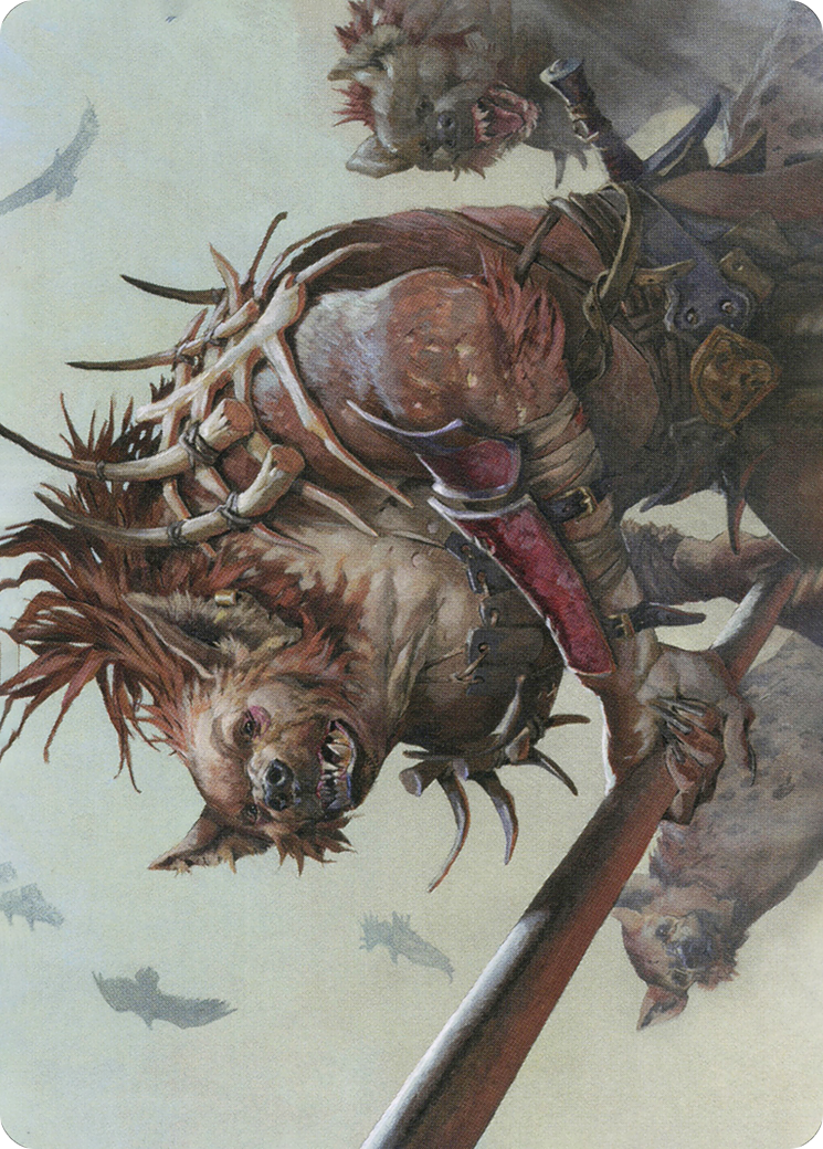 Gnoll Hunter // Gnoll Hunter (AAFR-011) - Adventures in the Forgotten Realms Art Series (Borderless) Foil - Premium MTG Single from Wizards of the Coast - Just $0! Shop now at Game Crave Tournament Store