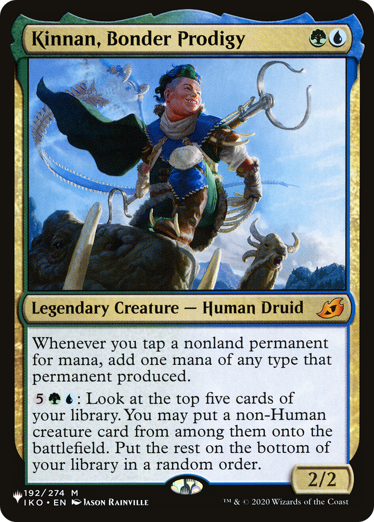 Kinnan, Bonder Prodigy (PCTB-042) - From Cute to Brute - Premium MTG Single from Wizards of the Coast - Just $3.77! Shop now at Game Crave Tournament Store