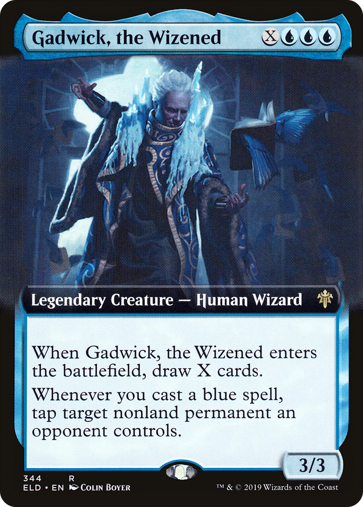 Gadwick, the Wizened (ELD-344) - Throne of Eldraine: (Extended Art) - Premium MTG Single from Wizards of the Coast - Just $0.42! Shop now at Game Crave Tournament Store