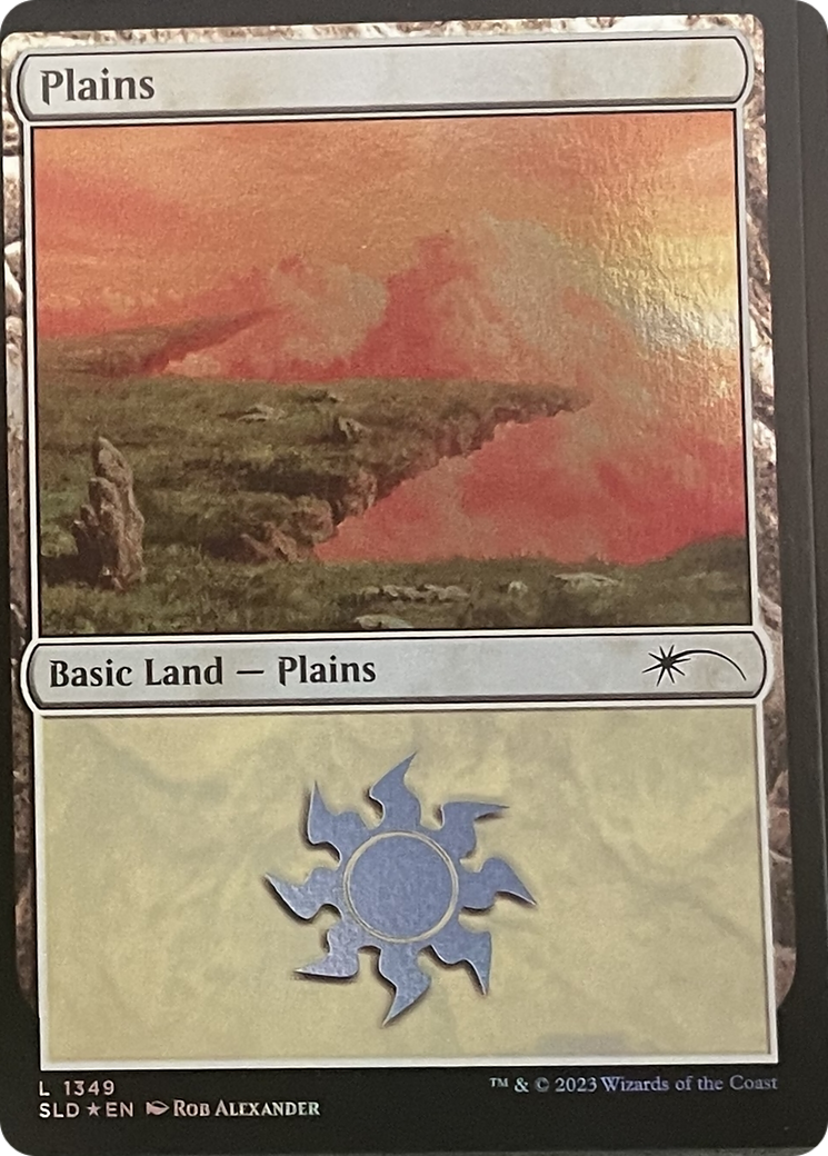 Plains (SLD-1349) - Secret Lair Drop Foil - Premium MTG Single from Wizards of the Coast - Just $0.12! Shop now at Game Crave Tournament Store