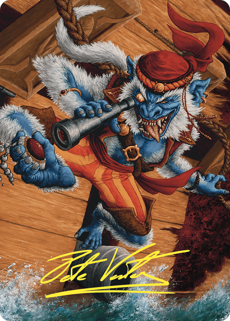 Treasure Nabber // Treasure Nabber (ACMM-040) - Commander Masters Art Series (Borderless) Foil - Premium MTG Single from Wizards of the Coast - Just $0! Shop now at Game Crave Tournament Store