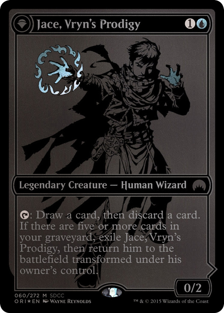 Jace, Vryn's Prodigy // Jace, Telepath Unbound (PS15-060) - San Diego Comic-Con 2015: (originpwdfc) Foil - Premium MTG Single from Wizards of the Coast - Just $25.30! Shop now at Game Crave Tournament Store