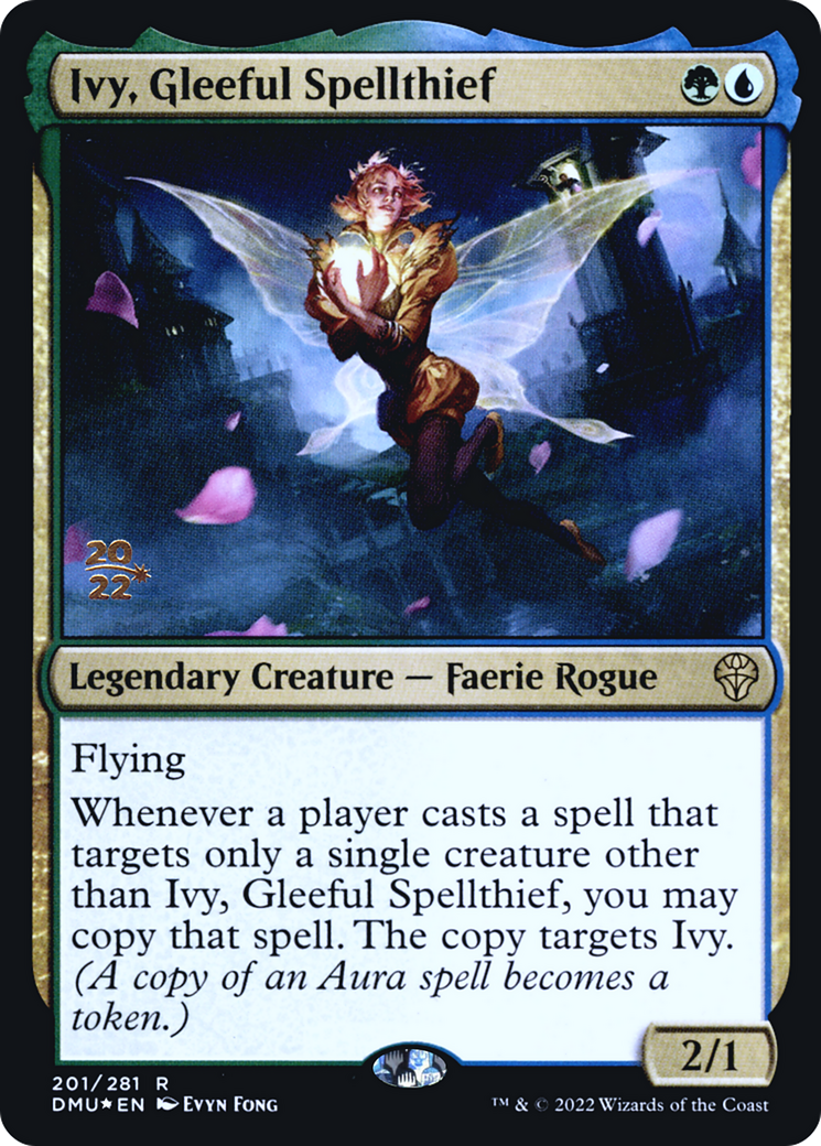 Ivy, Gleeful Spellthief (PDMU-201S) - Dominaria United Promos Foil - Premium MTG Single from Wizards of the Coast - Just $0.88! Shop now at Game Crave Tournament Store