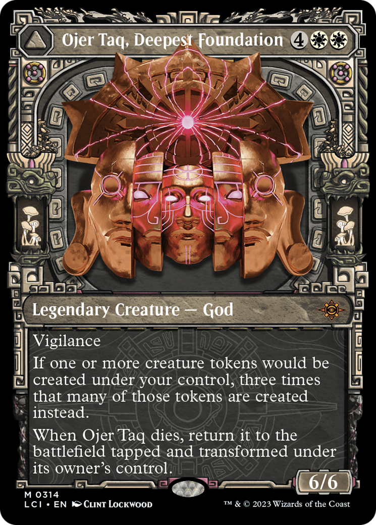 Ojer Taq, Deepest Foundation // Temple of Civilization (LCI-314) - The Lost Caverns of Ixalan: (Showcase) Foil - Premium MTG Single from Wizards of the Coast - Just $29.42! Shop now at Game Crave Tournament Store