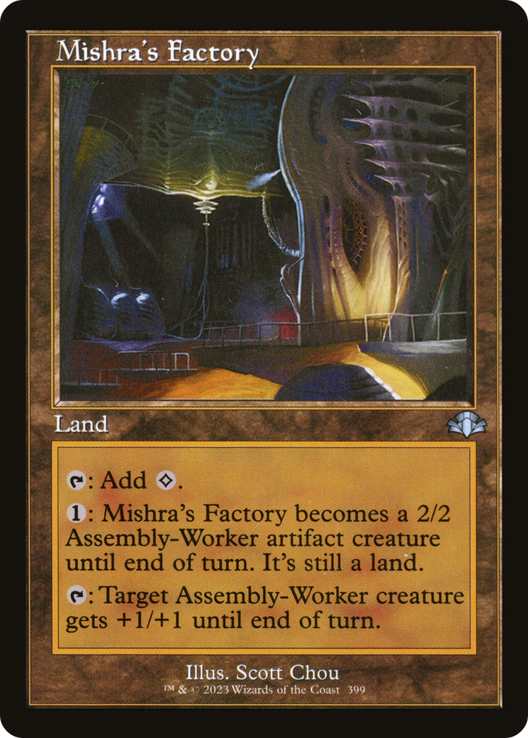 Mishra's Factory (DMR-399) - Dominaria Remastered - Premium MTG Single from Wizards of the Coast - Just $0.08! Shop now at Game Crave Tournament Store