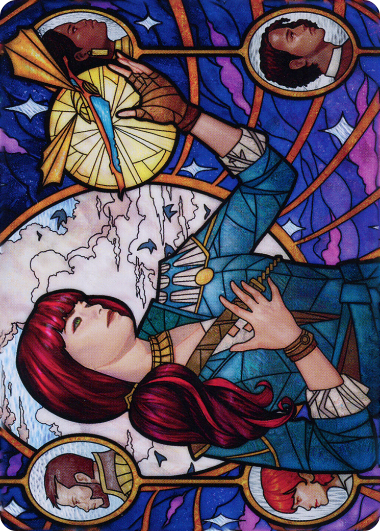 Jhoira, Ageless Innovator // Jhoira, Ageless Innovator (ADMU-073) - Dominaria United Art Series (Borderless) Foil - Premium MTG Single from Wizards of the Coast - Just $0! Shop now at Game Crave Tournament Store
