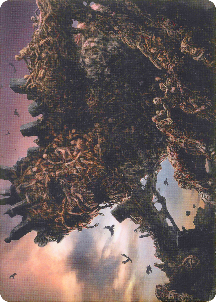 Hogaak, Arisen Necropolis // Hogaak, Arisen Necropolis (AMH1-042) - Modern Horizons Art Series (Borderless) - Premium MTG Single from Wizards of the Coast - Just $0! Shop now at Game Crave Tournament Store